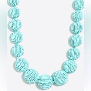 J.Crew Beaded Orb Statement Necklace